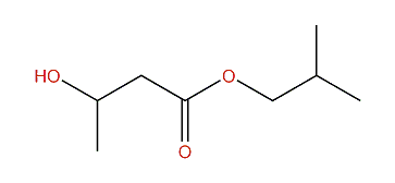 Isobutyl 3-hydroxybutanoate